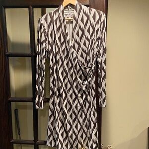 J Jill Dress Size Small Brown and Tan